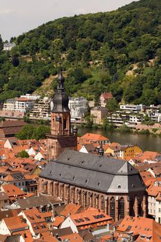 The Church of the Holy Spirit in Heidelberg, Southern Germany