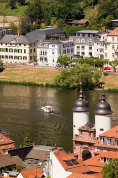 The Medieval City of Heidelerg, in Southern Germany