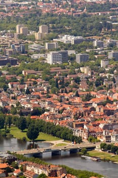 The Medieval City of Heidelerg, in Southern Germany