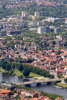 The Medieval City of Heidelerg, in Southern Germany