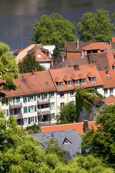 The Medieval City of Heidelerg, in Southern Germany