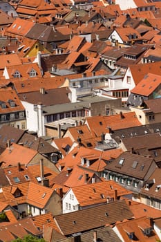 The Medieval City of Heidelerg, in Southern Germany