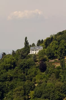 The Heidelberger Mountain above Heidelberg in Southern Germany