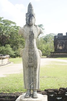 Statue of Bodhisattva in Polannaruwa, Sri Lanka