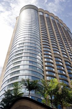 Modern skyscraper in Kuala Lumpur, Malaysia