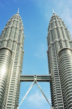 Petronas Twin Towers in Kuala Lumpur, Malaysia