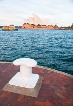 SYDNEY, AUSTRALIA ? AUGUST 17: View of the Opera House most famous theatre of the city, August 17, 2010 in Sydney