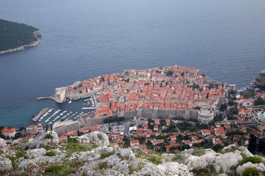 Dubrovnik, Croatia. Most popular travel destination in Adriatic sea.