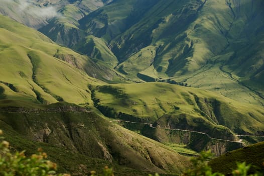 Rough attractive scenery in North East Argentina