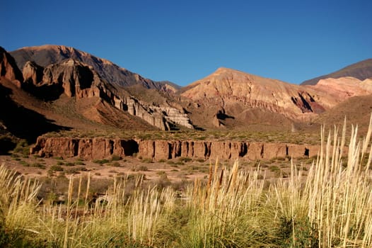 Rough attractive scenery in North East Argentina