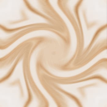 Allegory is "Tempting white chocolate". Abstract whirlwind