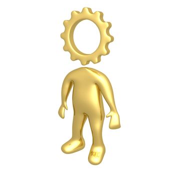 Computer generated image - Cog Person .