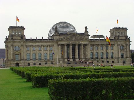 Reichstag building in Berlin, Germany