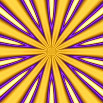 abstract golden starburst background - pretty trippy