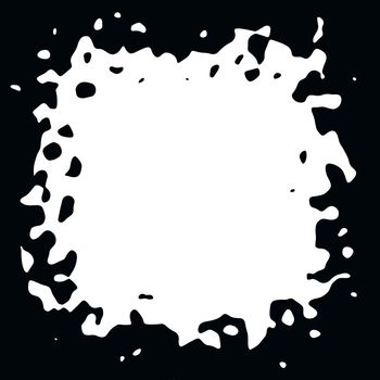   A splatter frame that you can use in a layout or with other.