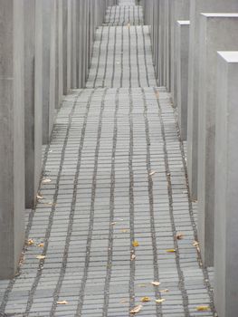 HOLOCAUST MEMORIAL in Berlin, Germany     