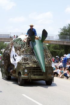 Orange Show's biggest outreach program, a vehicle for the message that art is an integral part of everyone's everyday life.