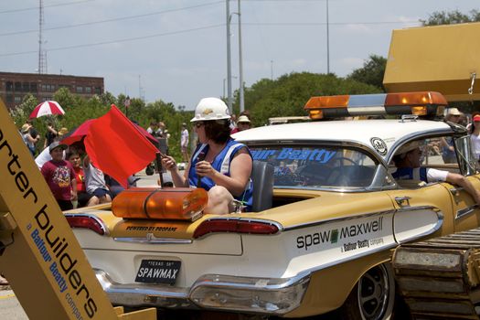 Orange Show's biggest outreach program, a vehicle for the message that art is an integral part of everyone's everyday life.