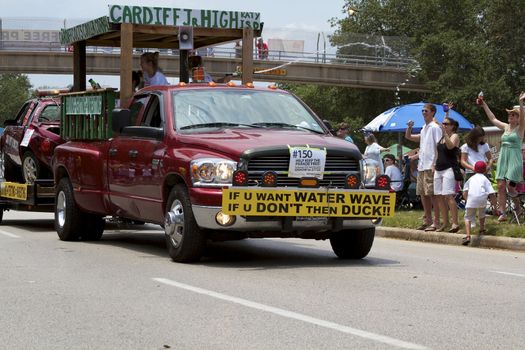 Orange Show's biggest outreach program, a vehicle for the message that art is an integral part of everyone's everyday life.