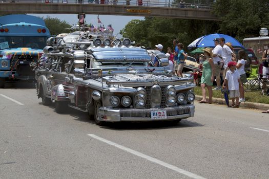 Orange Show's biggest outreach program, a vehicle for the message that art is an integral part of everyone's everyday life.