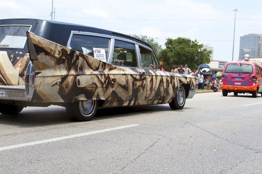 Orange Show's biggest outreach program, a vehicle for the message that art is an integral part of everyone's everyday life.