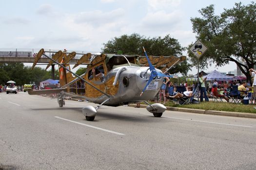 Orange Show's biggest outreach program, a vehicle for the message that art is an integral part of everyone's everyday life.