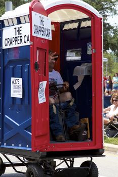 Orange Show's biggest outreach program, a vehicle for the message that art is an integral part of everyone's everyday life.