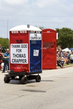 Orange Show's biggest outreach program, a vehicle for the message that art is an integral part of everyone's everyday life.