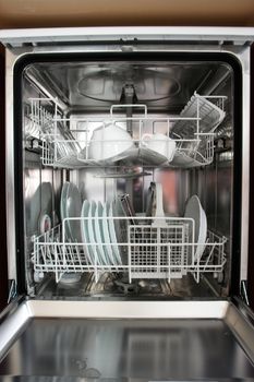 new dishwasher in a kitchen....