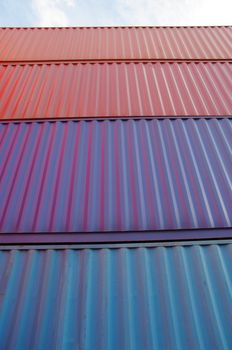 containers in a container terminal