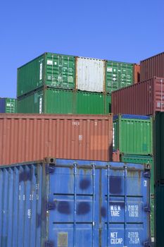 containers at the port for shipment