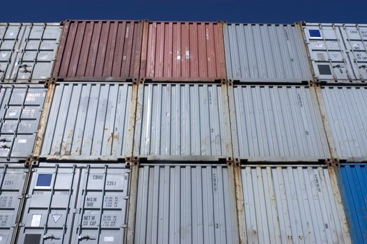 containers at the port for shipment