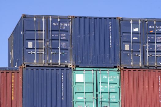 containers at the port for shipment