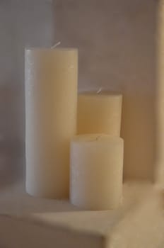 Three candles