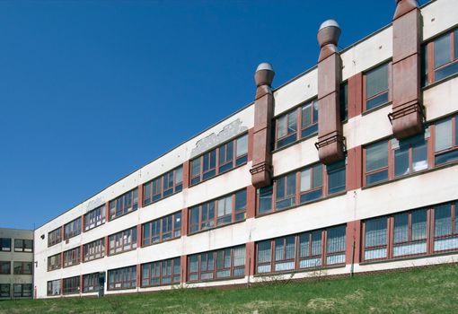 Closed obsolete factory