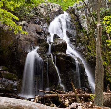 Overall Run waterfall is the highest waterfall in Virginia if its sections are taken into account.