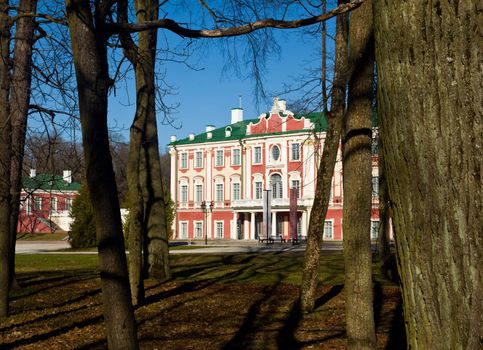 The Kadriorg Palace was built by Tsar Peter the Great in the 18th Century