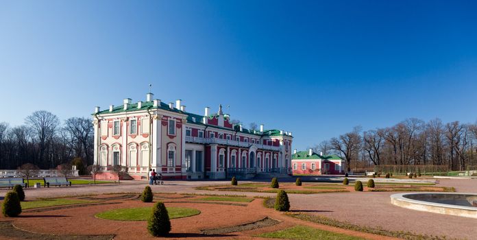 The Kadriorg Palace was built by Tsar Peter the Great in the 18th Century