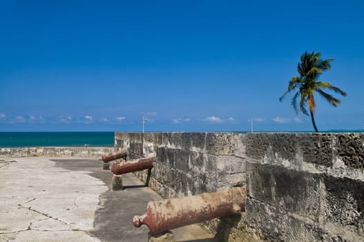 San Felipe de Barajas casle in  "Cartagena de indias" Colombia 