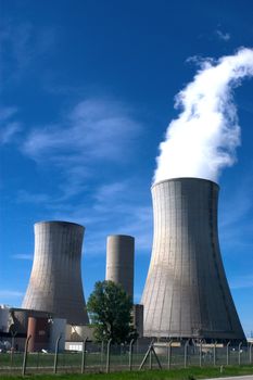 industrial site in nuclear power generation