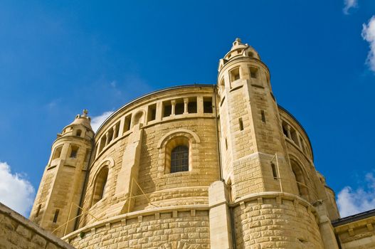 The "Hagia Maria Sion" church  in old  Jerusalem , Israel