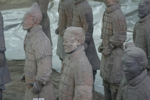Terracotta Army Xian / Xi'an, China - group photo