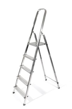 Step - ladder, isolated on white background