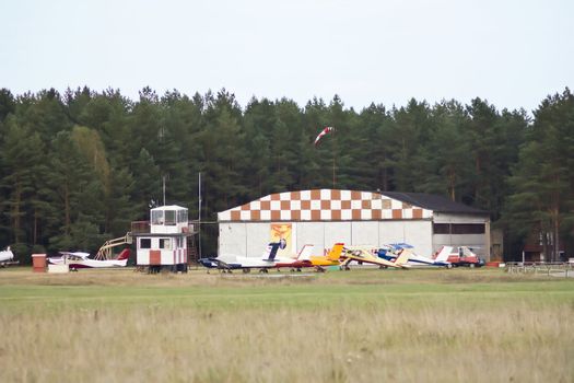 private airfield