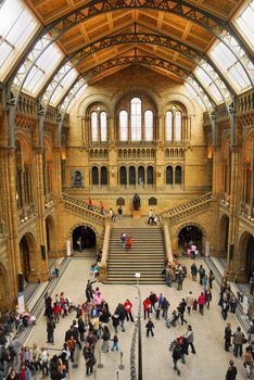 Great open space full of light and people.