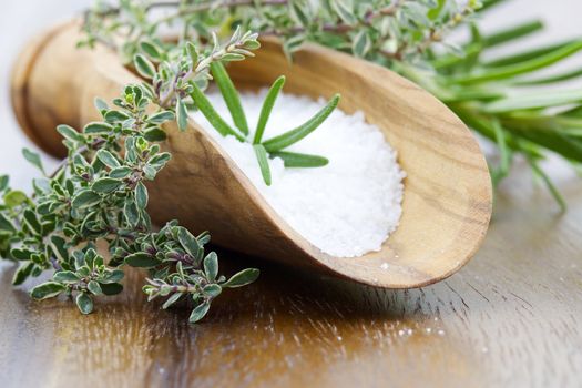 sea salt with herbs
