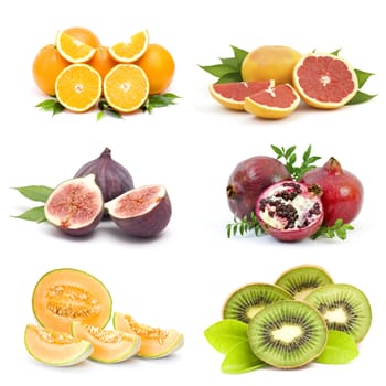 collection of fresh fruits