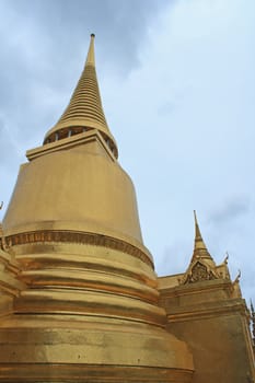 Pagoda in Wat Phra Kaew in Bangkok, Thailand