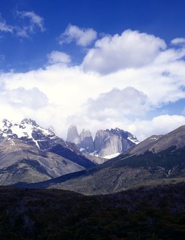 Torres del Paine in Patagonia, Argentina