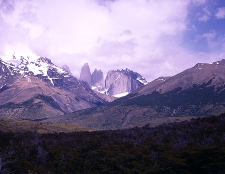 Torres del Paine in Patagonia, Argentina